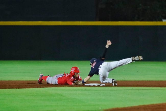 Águila de Veracruz vs. Tigres de Quintana Roo, juego 26, segundo de la serie, serie para el Águila, 12×1, 1 del 210522 en Cancún