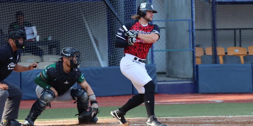 Guerreros de Oaxaca vs. Leones de Yucatán, juego 27 de los Leones, 3o de la serie, serie para los Guerreros, 10×7, 7 del 220522 en Oaxaca, Kyle Martín, grand slam definidor del juego en la 8a