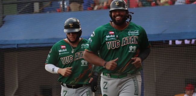 Leones de Yucatán vs. Guerreros de Oaxaca, juego 26, 2o de la serie, serie empatada, 13×4 del 210522 en Oaxaca, Art Charles y Sebastián Valle