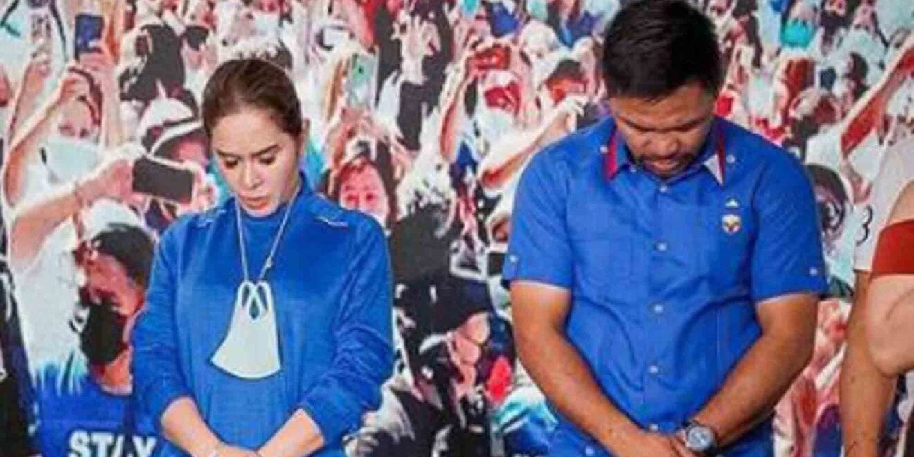 Manny Pacquiao derrotado elecciones presidenciales del 100522 en Manila
