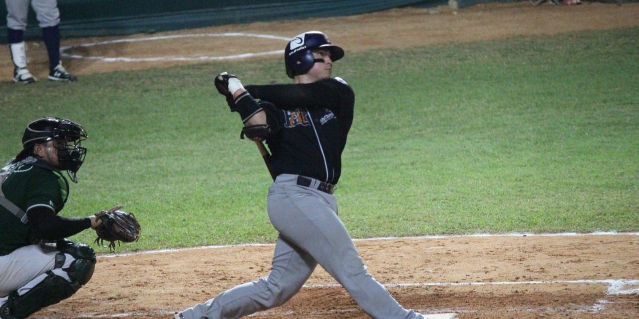 Tigres de Quintana Roo vs. Olmecas de Tabasco juego 13 para los Tigres, 1o de la serie, 6×5 del 060522 en Macuspana