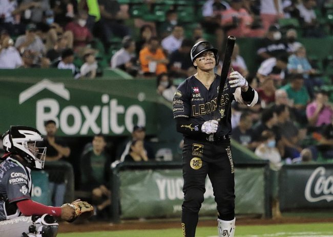 Toros de Tijuana vs. Leones de Yucatán, juego 29, 2o de la serie, 4×1, serie para Tijuana del 250522 en Mérida, José Juan Aguilar
