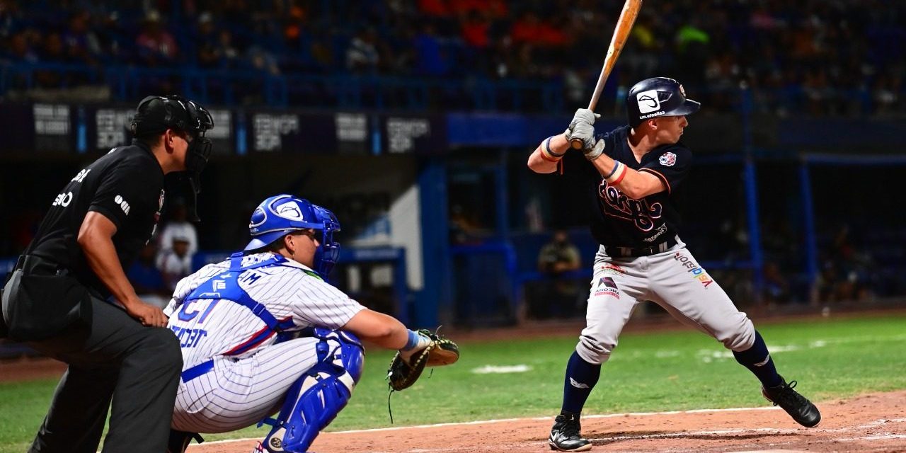 Acereros de Monclova vs. Tigres de Quintana Roo, juego 47, 2o de la serie, serie de los Acereros, 12×1 del 150622 en Monclova con Philipe Caufield