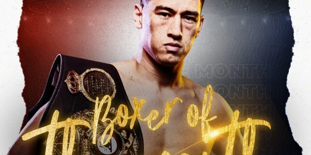 Dmitry Bivol, boxeador del mes de mayo 2022 de la AMB, designado el 020622, por su triunfo sobre Saúl Canelo Álvarez