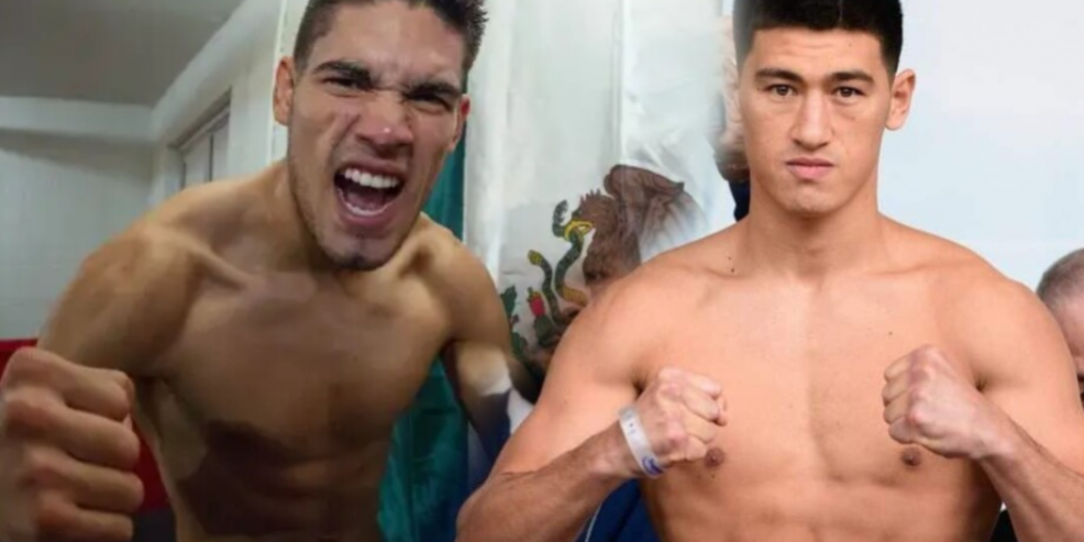 Gilberto Zurdo Ramírez fotocomposición con Dmitry Bivol (2)