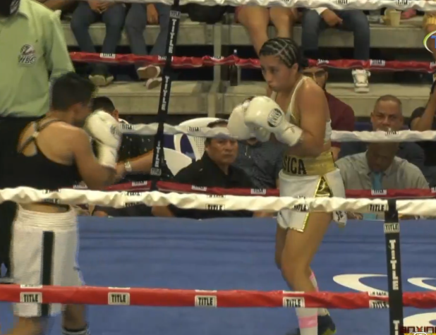 Jessica Basulto vs. Norma Vázquez gkot 4 1 del 250622 en Belice, debut en el extranjero