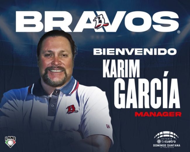 Karim García, primer llamado como mánager, para dirigir a los Bravos de León, del 100622