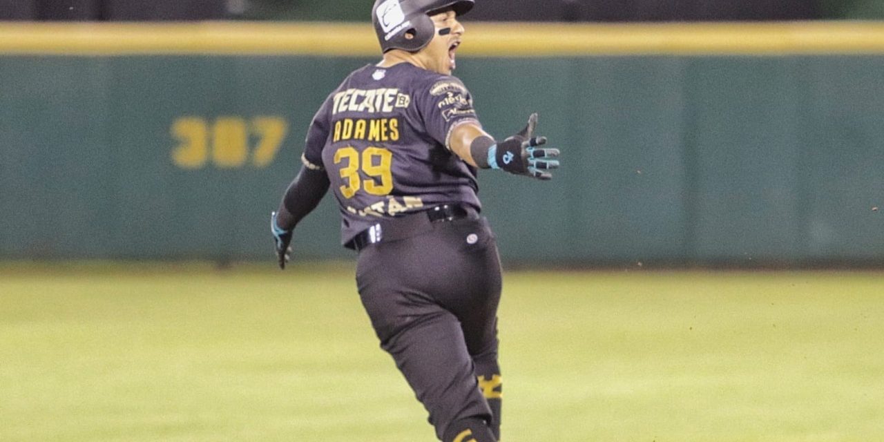 Leones de Yucatán vs. Diablos Rojos del México, juego 52, 10 de la serie, 9×8, del 250622 en Mérida, Cristhian Adames jonrón del empate y la victoria en el 7o inning, empujó a Drake