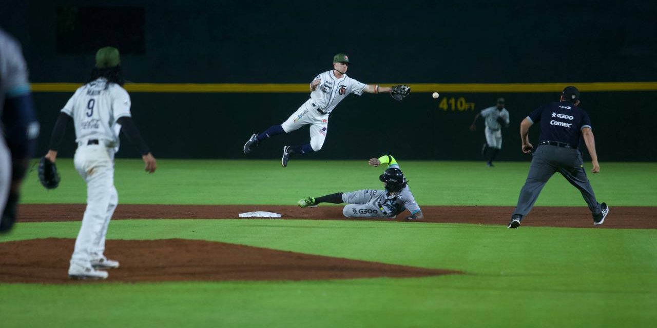 Saraperos de Saltillo vs. Tigres de Quintana Roo, juego 42, 30 de la serie, serie para Saltillo, 7×2, 1 del 090622 en Cancún, Terance Marín, Philipe Coulfield
