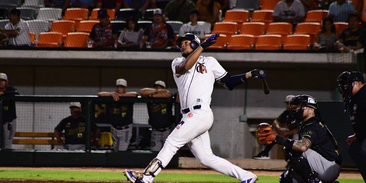 Tigres de Quintana Roo vs. Leones de Yucatán, juego 56 para ambos, 2o de la serie, serie para los Tigres, 7×4, del 290622 en Cancún, Reynaldo Rodríguez, jonrón 15