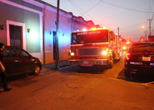 incendio en san sebastián donde augusto cuxo martínez murió el 100622 en Mérida