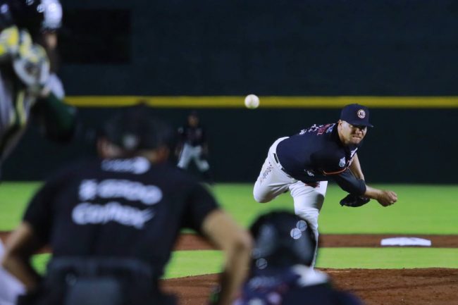 Pericos de Puebla vs. Tigres de Quintana Roo, juego 64, 1o de la serie, 4×1, 2 del 080722 en Cancún, Pedro Fernández, abridor y derrotado 6-2