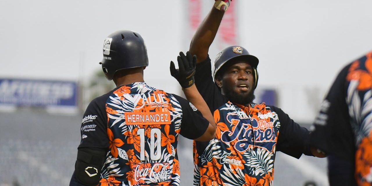 Tigres de Quintana Roo vs. Algodoneros del Unión Laguna, juego 75, 3o de la serie, barrida de los Tigres, 4×3, del 210722 en Toreeón, Olmo Rosario