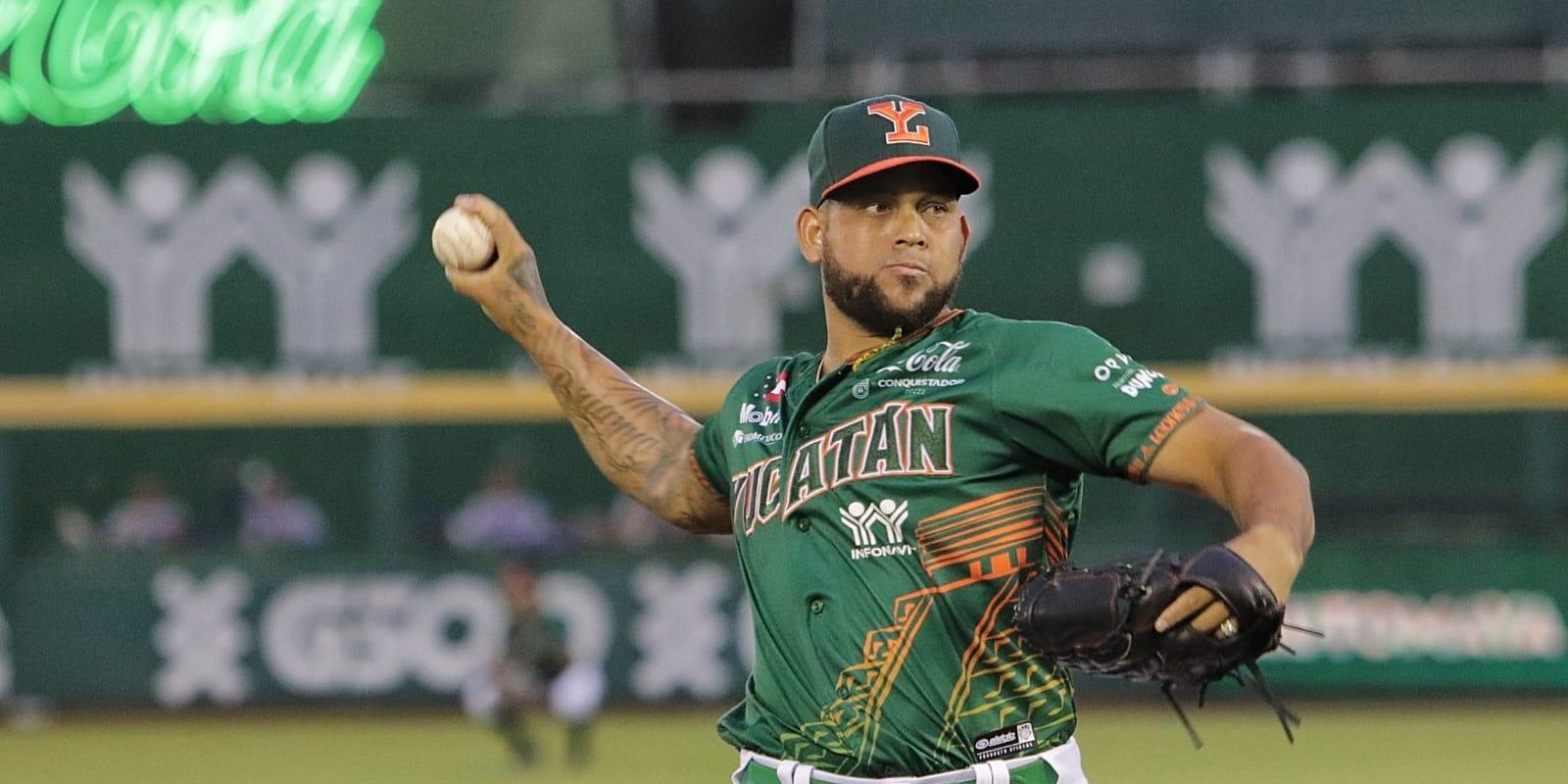 Acereros de Monclova vs. Leones de Yucatán, juego 49, 1o de la serie, 3×1, 9 del 210622 en Mérida, Henderson Álvarez, abridor y derrotado, 4-2