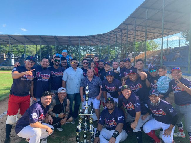 Bravos de Chicxulub Pueblo ganan la fase municipal del torneo metropolitano al vencer 6×3 a los Indios de Umán y clasifican a la Meridana, del 180922 en Cordemex