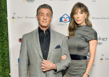 Sylvester Stallone y su esposa, Jennifer Flavin