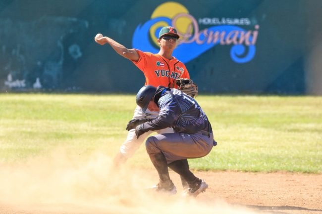 Leones de Umán vs. Olmecas-Mariachis 8×4 del 280220 en Progreso liga invernal