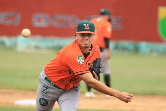 Leones de Umán vs. Toros Tijuana 5o juego Liga Invernal, 7×2, del 201022 en Umán, Joshua Guzmán, abridor y ganador