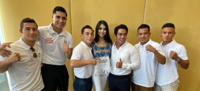 Pablo Rojo Peraza, Mario Pamtera Andrade, Alexis La Sentencia Pech, Aylín Alcántara Heredia, Emmanuel Alcántara Heredia, Alejandro Gitano Morales y René Ortiz, Museo Mundo Maya, del 281022
