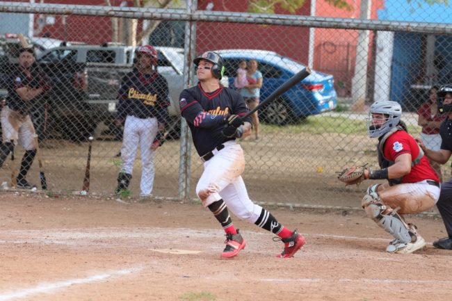 Bravos de Chicxulub Pueblo vs. Venados de la Marista, 4a semana, 2o de la serie, 16×11, serie para los Bravos, 1 del 271122 en Chichí Suárez