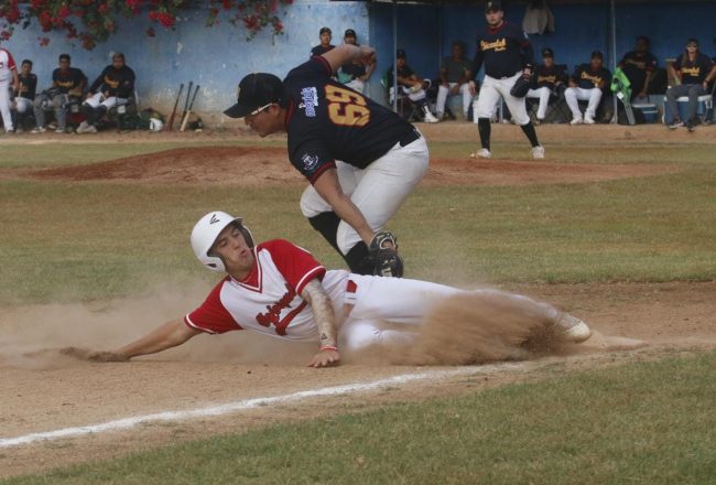 Diablos de la Bojórquez vs. Bravos de Chicxulub, 2o de la serie, serie para los Diablos, 9×7, del 131122 en la Bojórquez