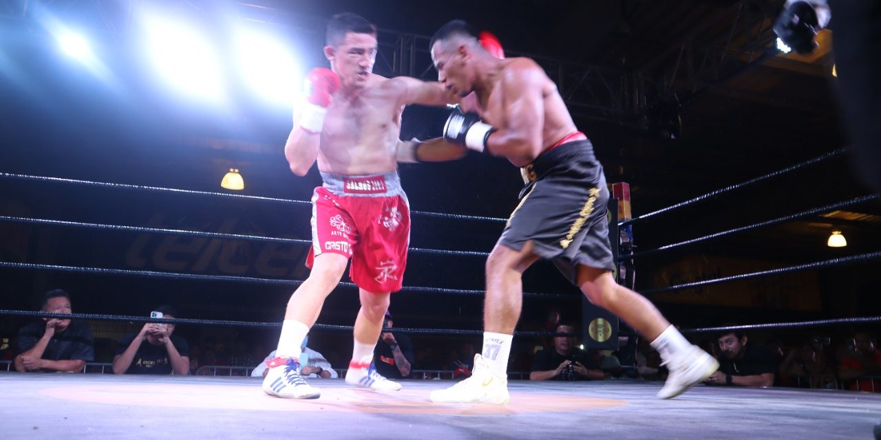 Pablo Rojo Peraza vs. Ángel King Ramírez, gdu 8, del 191122 en Teatro del Pueblo en Xmatkuil