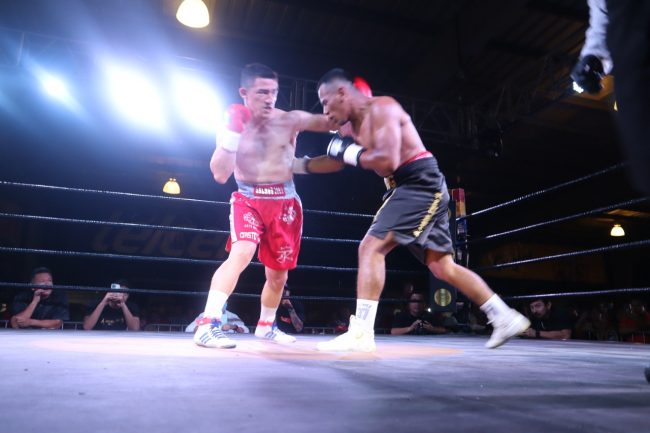 Pablo Rojo Peraza vs. Ángel King Ramírez, gdu 8, del 191122 en Teatro del Pueblo en Xmatkuil