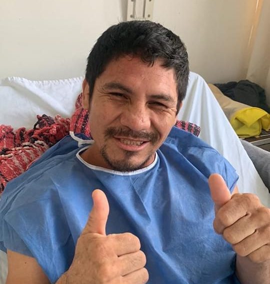 Alberto Malachito Chuc, del 141222 Hospital O´Horán ingresado por cáncer