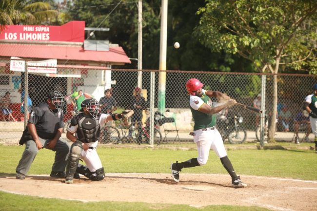 Bravos de Chicxulub vs. Zorros de Pacabtún, 5a semana, 2o de la serie, 6×2 serie empatada, 1 del 041222 en Chicxulub