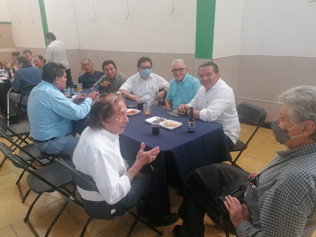 Día del Boxeador Yucateco, Fernando López Castañeda, Jesús Aguilar, José Manzur, Raúl Jiménez Ávila, del 101222 en Mérida