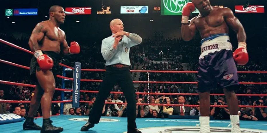 Mills Lane Mike Tyson y Evander Holyfield