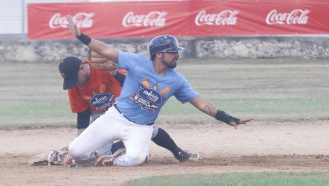Selección Azul Hérbert Martínez vs. Selección Naranja Russell Gutiérrez 9×6 Juego de Estrellas Liga Meridana del 171222 en Cordemex