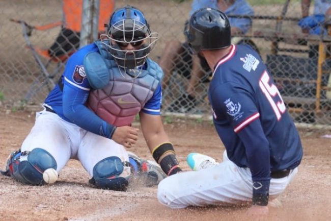Venados de la Marista vs. Azulejos de la Dolores Otero, 5a semana, 1o de la serie, 14×9, 1 del 031222 en Chichí Suárez