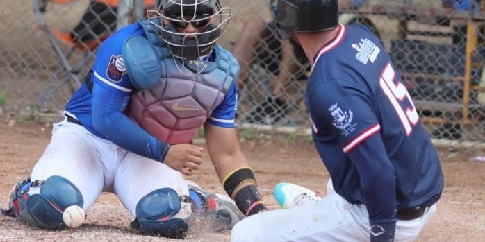 Venados de la Marista vs. Azulejos de la Dolores Otero, 5a semana, 1o de la serie, 14×9, 1 del 031222 en Chichí Suárez