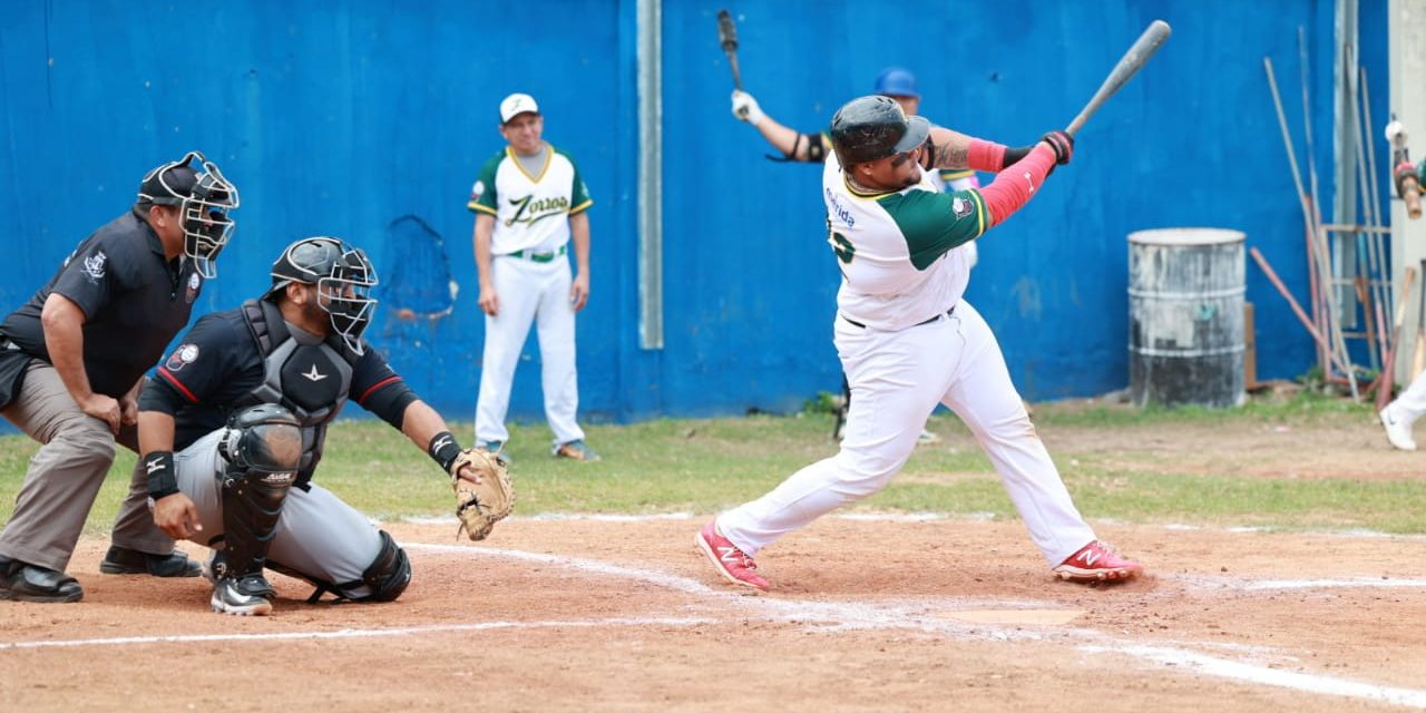 Bravos de Chicxulub vs. Zorros de Pacabtún, 10a semana, 1o de la serie, 7×1 2 del 140123 en Pacabtún