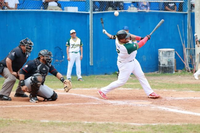 Bravos de Chicxulub vs. Zorros de Pacabtún, 10a semana, 1o de la serie, 7×1 2 del 140123 en Pacabtún