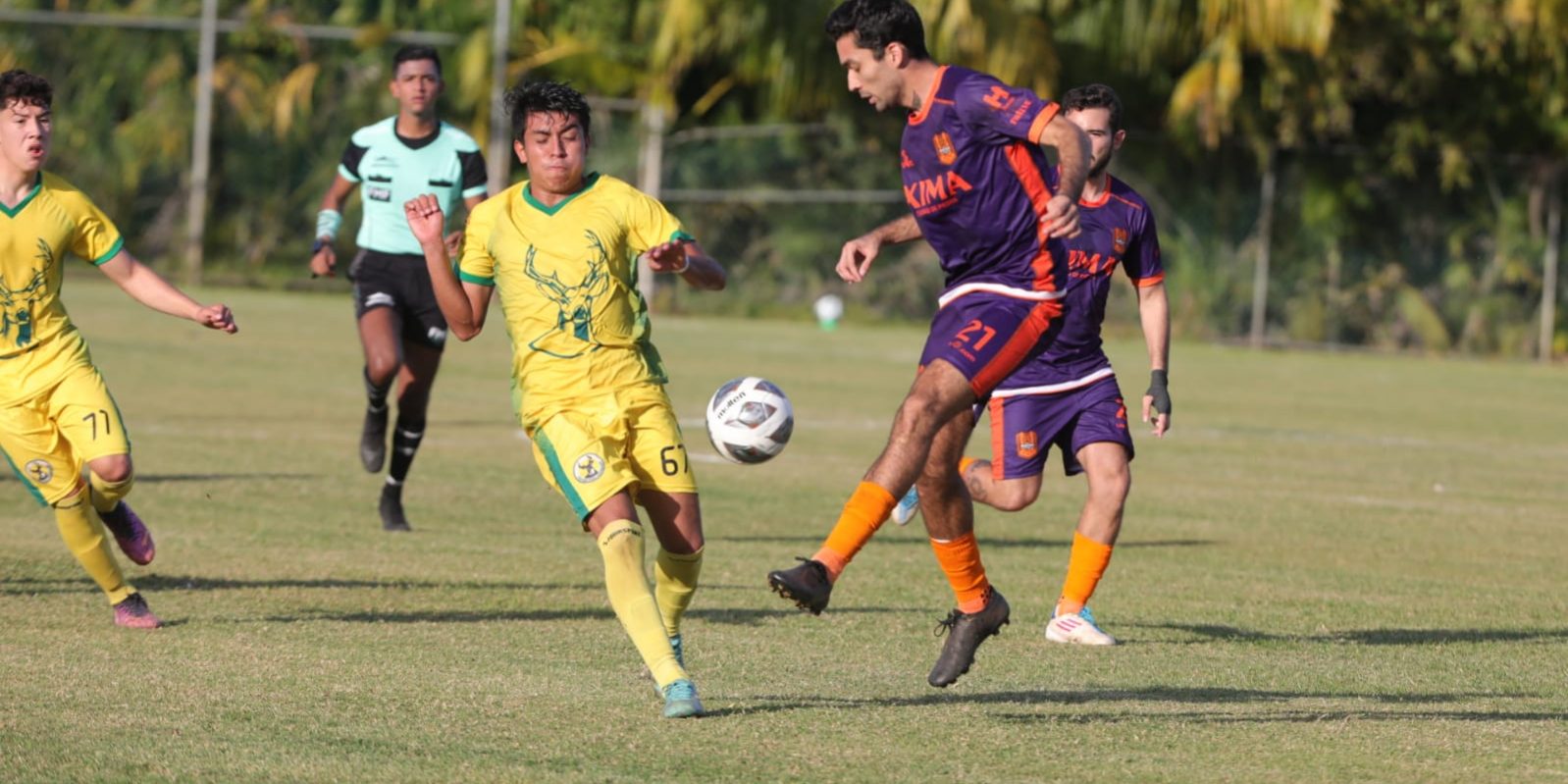 Deportiva Venados vs. T´HÓ Mayas, juego interligas, 2-1, 1 del 180123 en Tamanché
