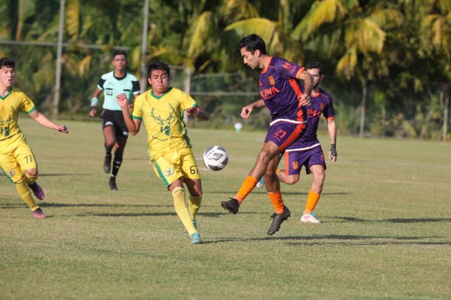 Deportiva Venados vs. T´HÓ Mayas, juego interligas, 2-1, 1 del 180123 en Tamanché