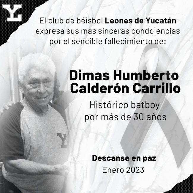 Dimas Calderón esquela mortuoria del 040123