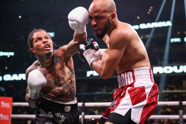 Gervonta Davis vs. Héctor Luis García gkot-9 retuvo cetro ligerp regular de la AMB, del 070123 en Washington D.C.