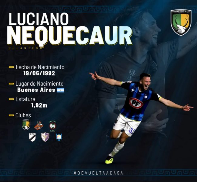 Luciano Nequecaur, regreso a los Venados del 040123