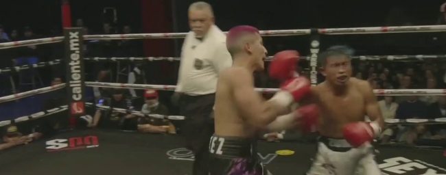 Neider Valdez vs. Juan Carlos Zurdo Parra, gdu 8 del 270123 en San Pedro Garza García, Nuevo León