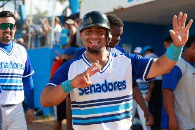 Senadores de la Morelos vs. Azulejos de la Dolores Otero, 9a semana, 2o juego de la serie, serie para la Morelos, 6×5, 1 del 080123 en la Morelos