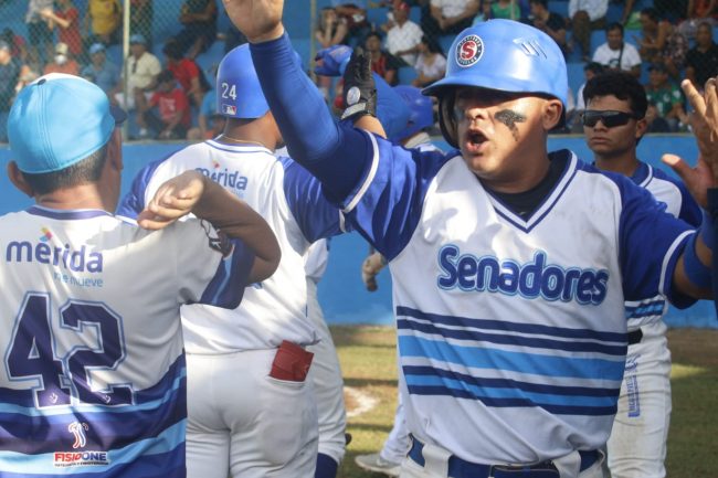 Senadores de la Morelos vs. Zorros de Pacabtún, 8a fecha, 2o partido de la serie, serie para los Senadores, 9×8, 2 del 311222 en la Morelos