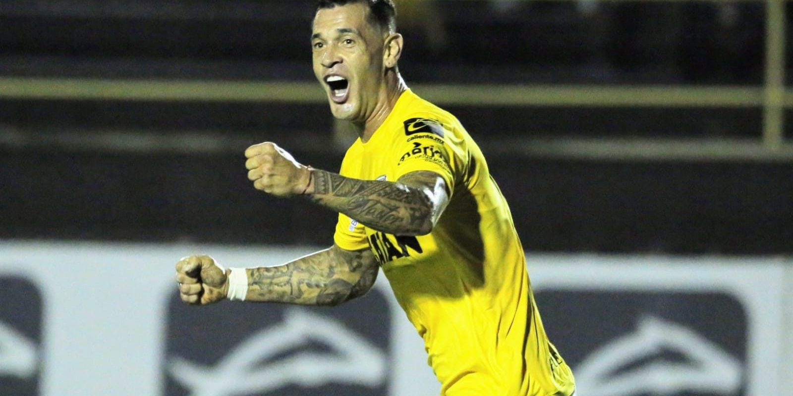 Venados de Yucatán vs. Tepatitlán F.C. fecha 1 torneo de clausura Liga de Expansión, 1-0, del 040123 en Mérida, Milton Caraglio anotador del gol en su debut