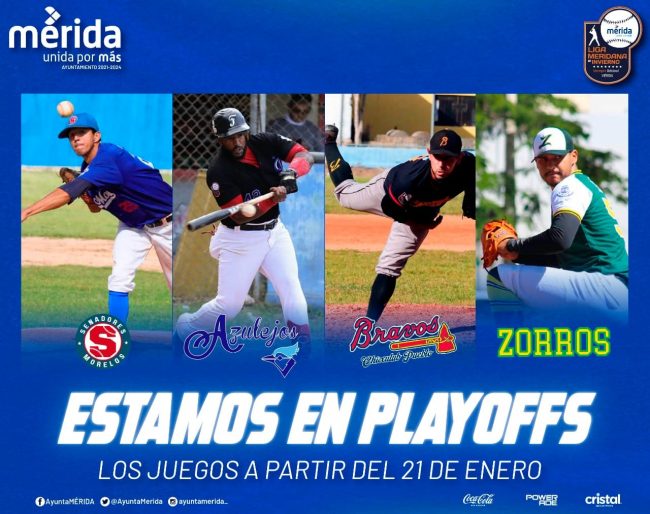 liga meridana de béisbol fotocomposición play offs 2023