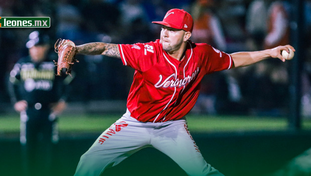Carlos Stiff, contratado por los Leones el 240223 por José Juan Aguilar y por préstamo de Jonás Garibay