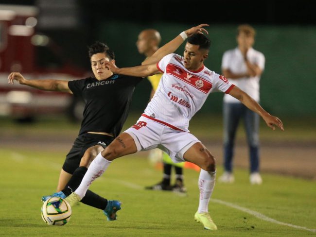 Cancún F.C. vs. Mineros de Zacatecas, fecha 11, torneo de clausura Liga de Expansión, 3-2, del 160323 en Cancún