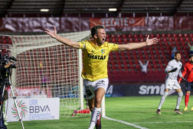 Coyotes de Tlaxcala empatan con los Venados de Yucatán, fecha 11, torneo de clausura liga de expansión 1-1, Luciano Nequecaur,empata al ´91, en Tlaxcala
