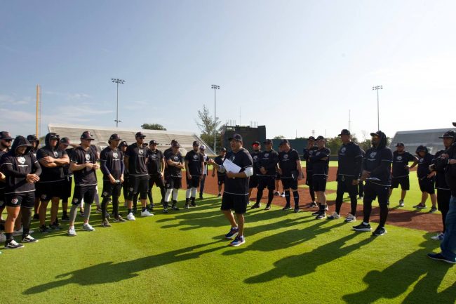 Tigres de Quintana Roo inicio de pretemporada 2023, del 190323 en estadio beto ávila de cancún